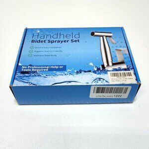 New Version Handheld Bidet Sprayer Set Stainless Steel Hygienic Toilet Attachmen